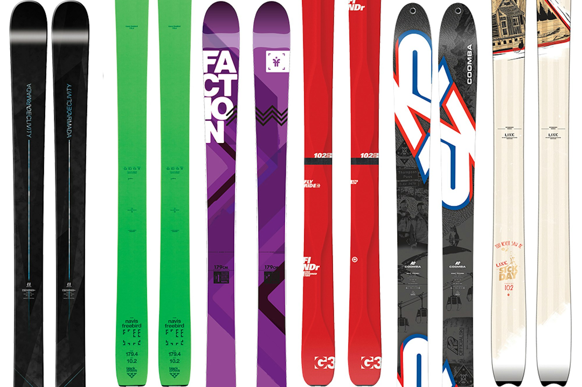 Gear: Six skis for the backcountry shredder
