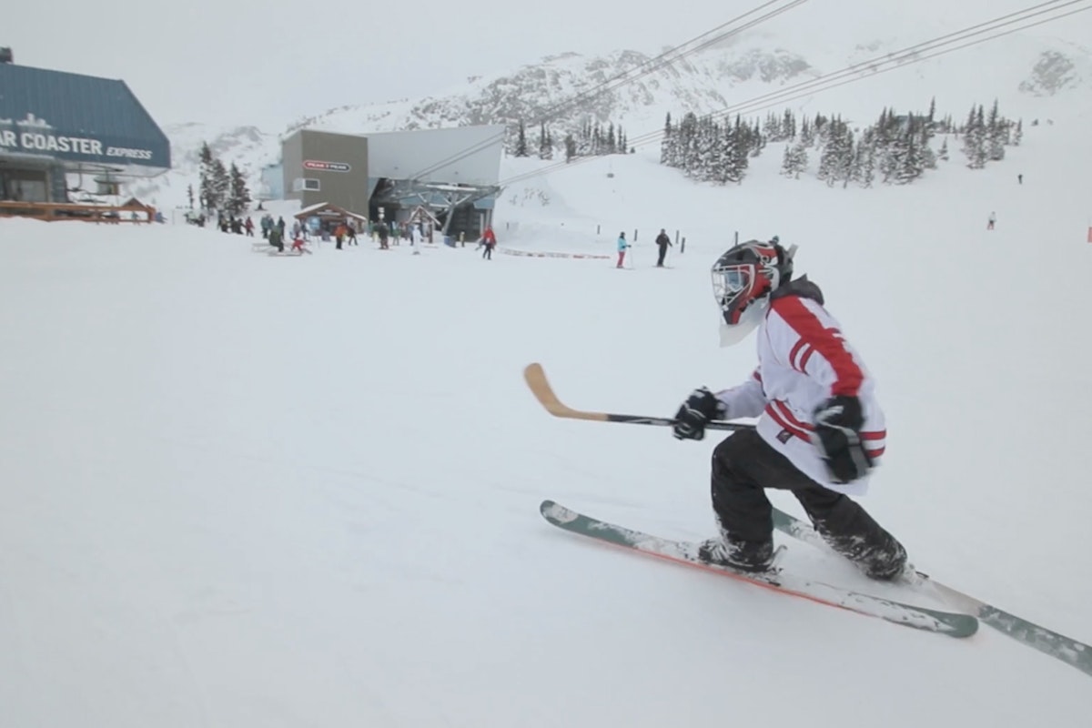 Ski hockey and crazy-big lines dominate our top videos of the week