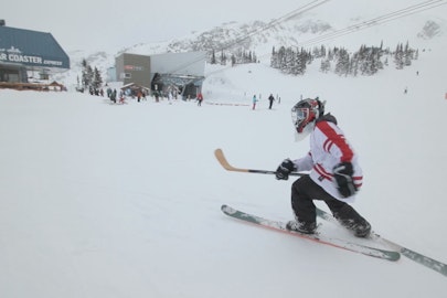 Ski hockey and crazy-big lines dominate our top videos of the week