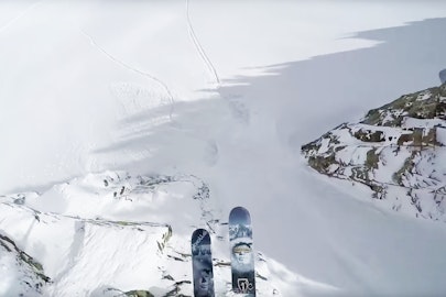 An 85-foot front flip, dreamy drone footage and deep powder in Owen Leeper's season edit