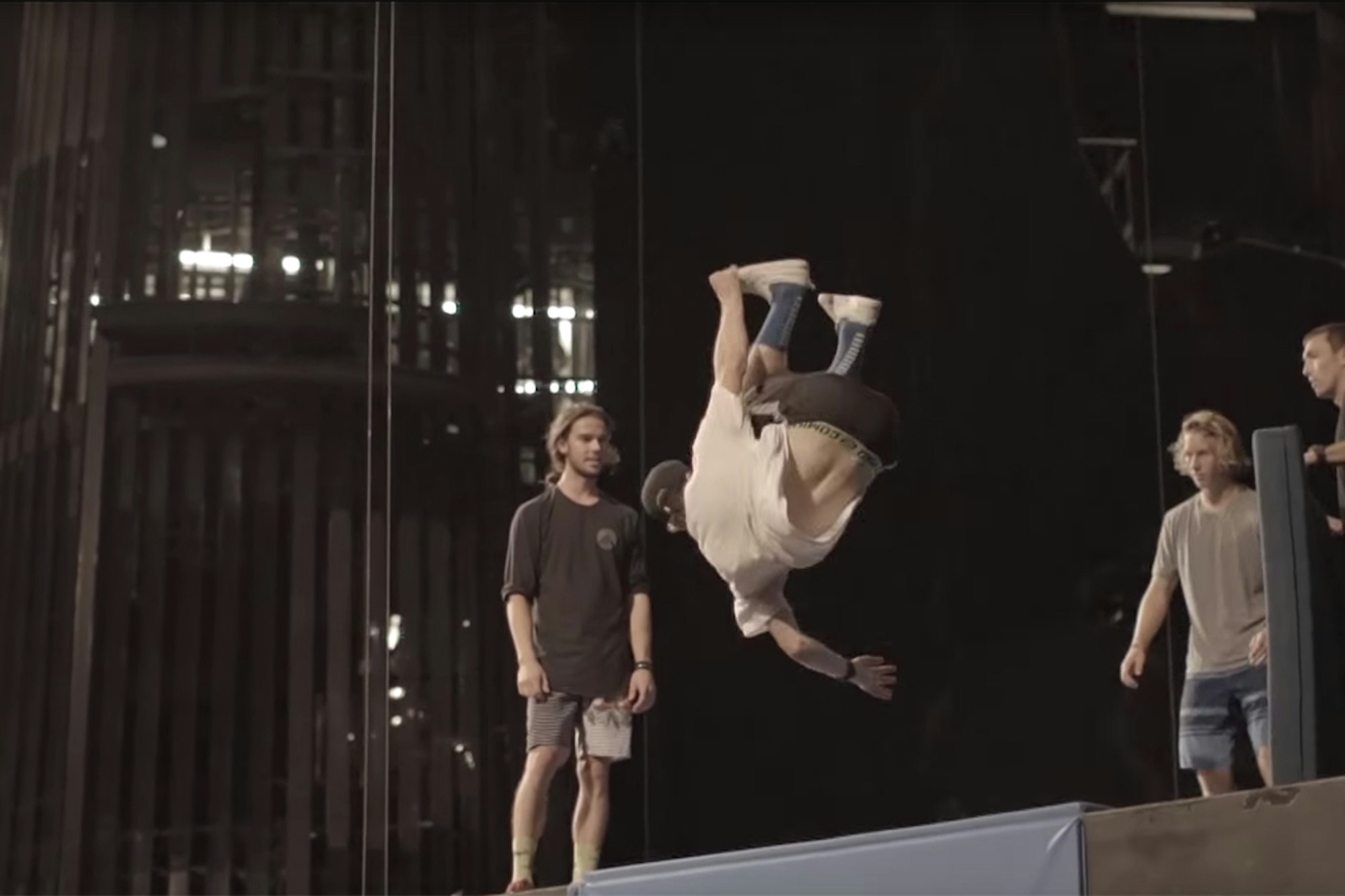 Watch the US Freeskiing team bring their talents to Cirque du Soleil