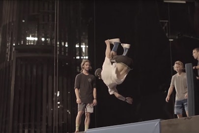 Watch the US Freeskiing team bring their talents to Cirque du Soleil