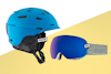 Here’s a free anon. helmet/goggle setup, just in time for ski season