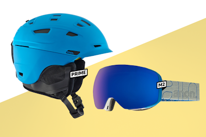 Here’s a free anon. helmet/goggle setup, just in time for ski season