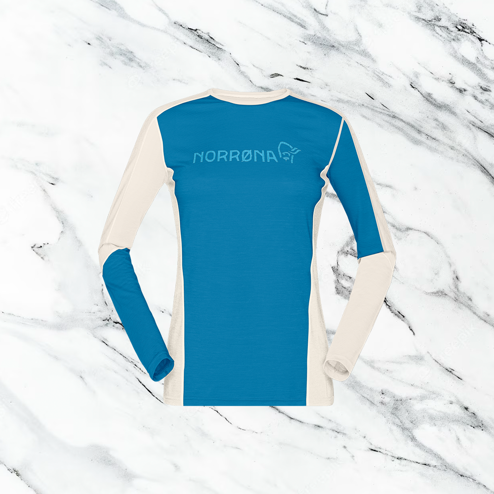 Norrøna falketind equaliser merino round Neck W’s