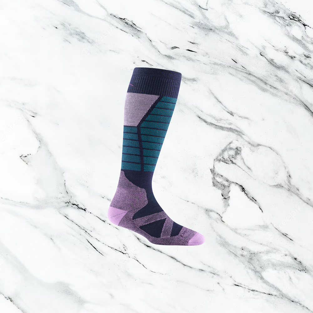 Darn Tough Vermont Function X Over-the-Calf Midnight Ski Sock