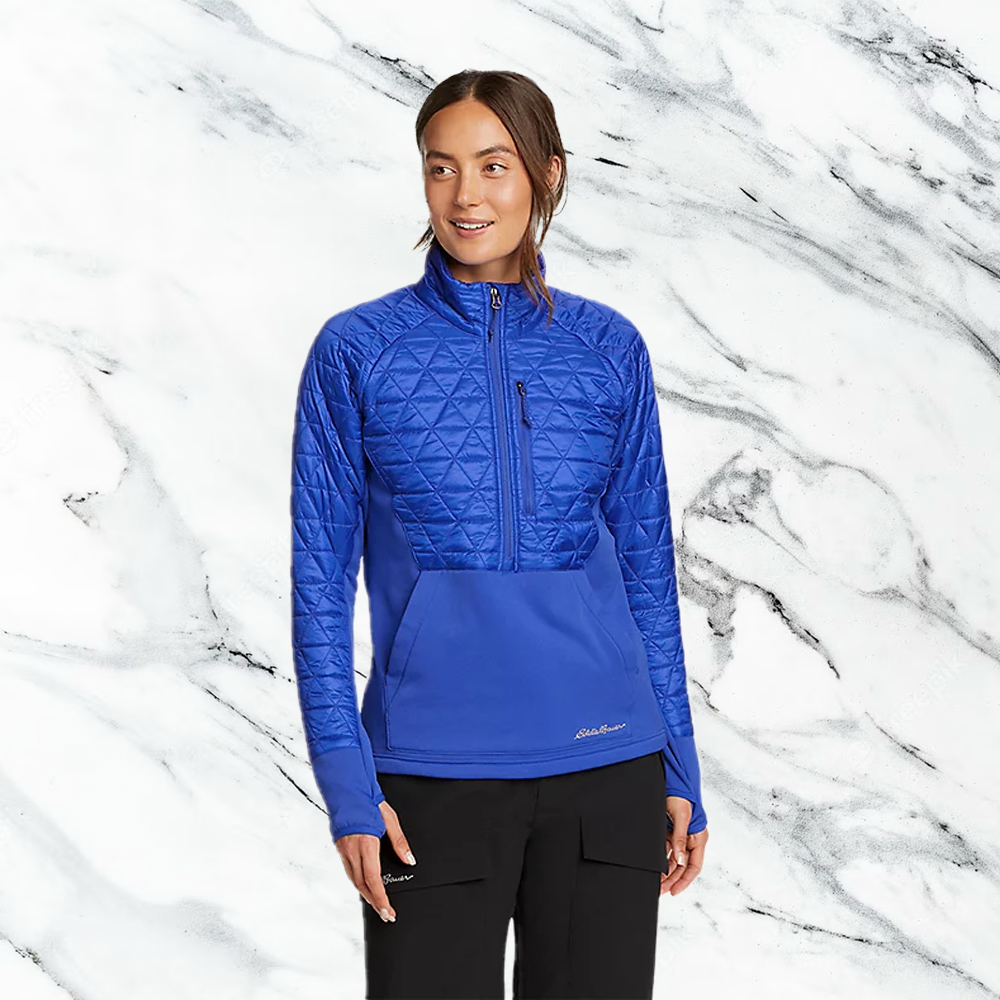 Eddie Bauer Chair Six Hybrid Half Zip