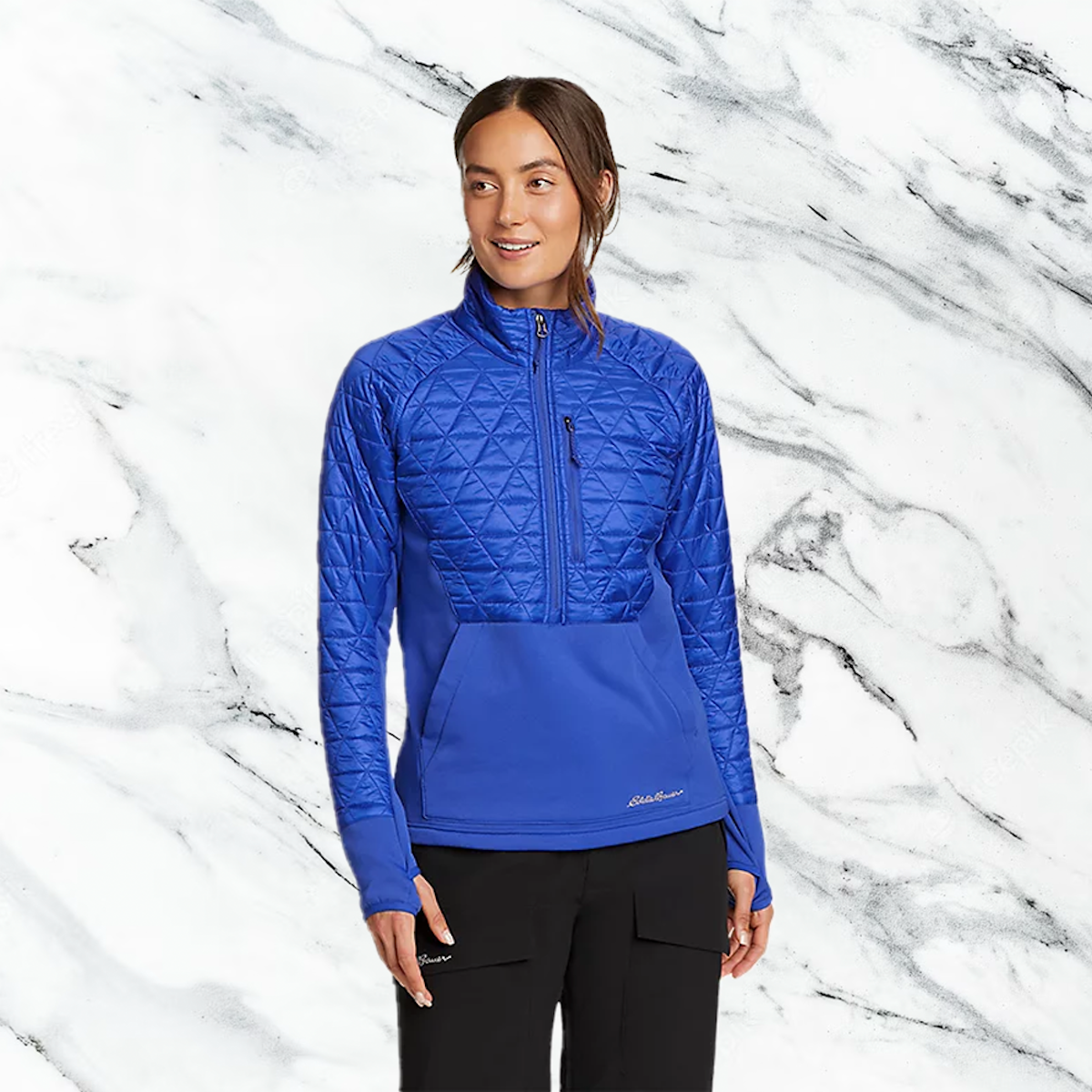 Eddie Bauer Chair Six Hybrid Half Zip | 2024 | Gear Review | FREESKIER