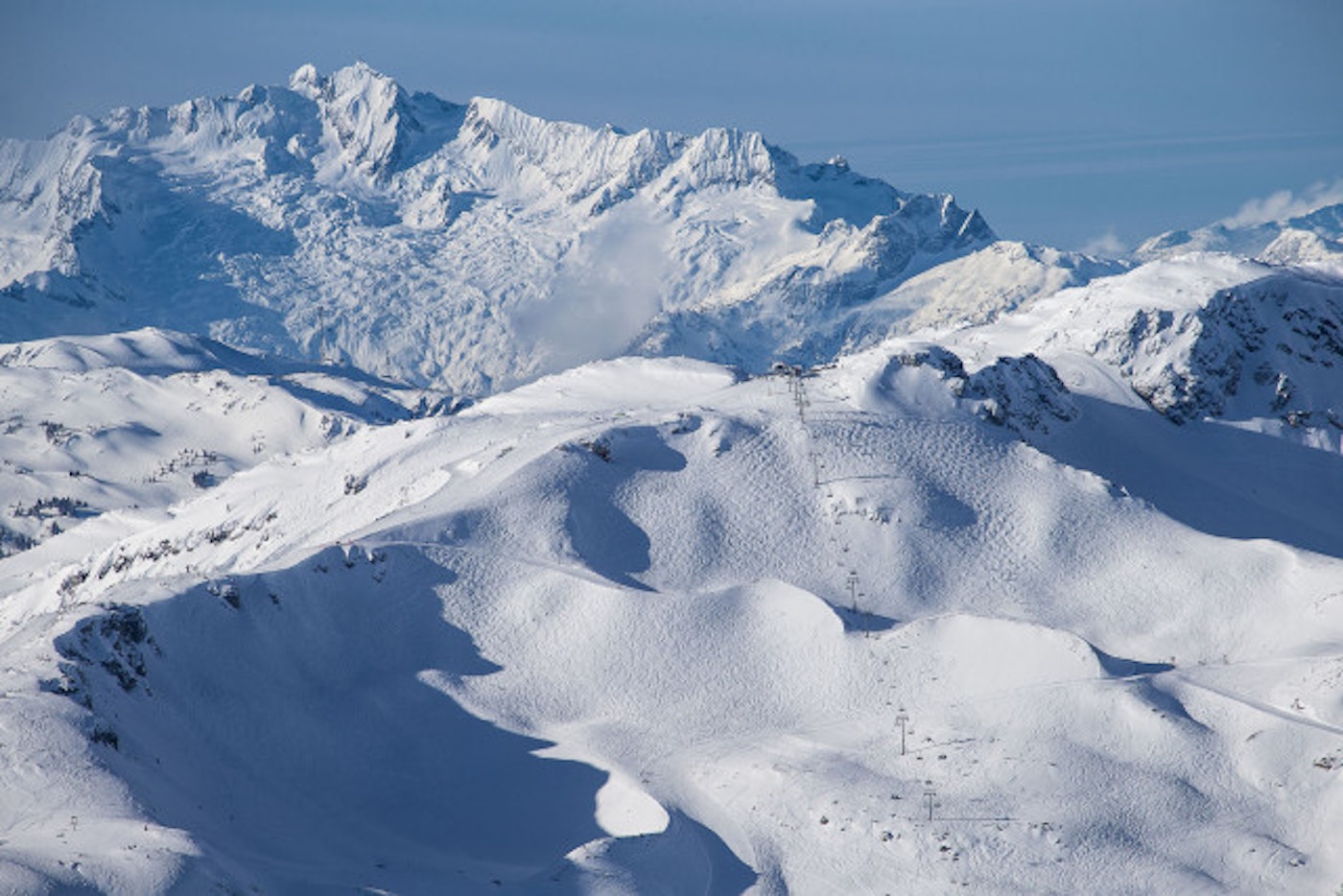Whether you're in the resort boundary or just outside, Whistler Blackcomb's terrain is incredibly expansive. Photo: Paul Morrison