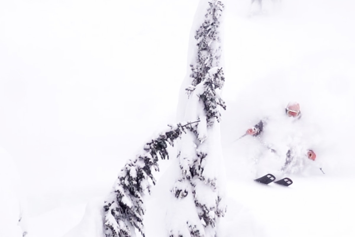 Our top three videos of the week are completely buried in pow