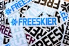 New, free FREESKIER stickers are hot off the press; come n' get 'em