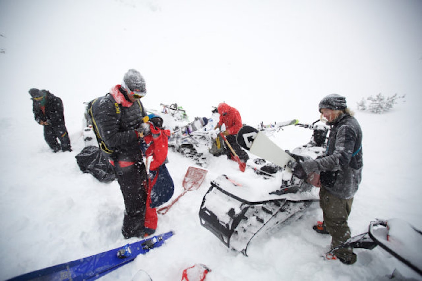 Bobby and Banks Gilberti gearing up.