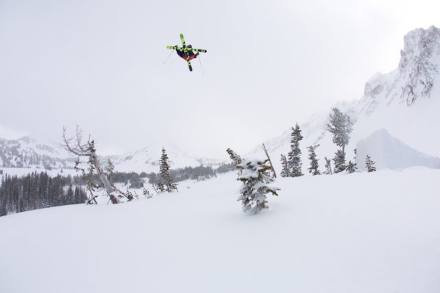 En route to stomping a big one in the backcountry.