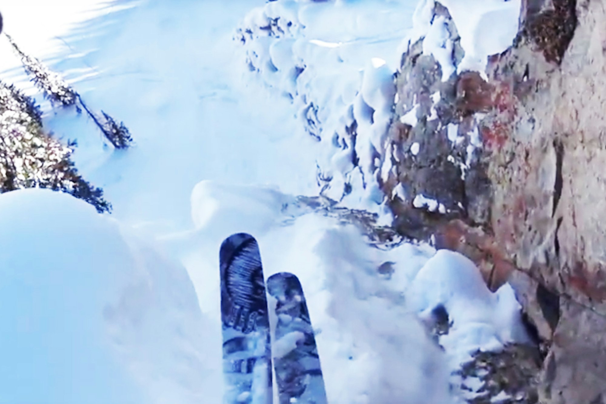 Watch Todd Ligare successfully plummet down a death hole