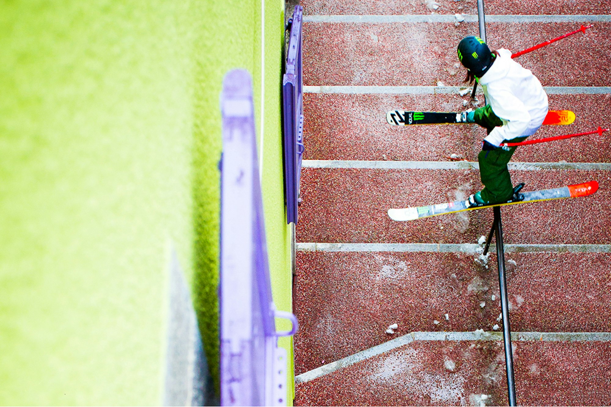 Girl gone wild: Coline Ballet-Baz is one mean street skier