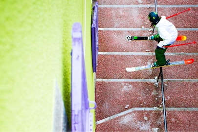 Girl gone wild: Coline Ballet-Baz is one mean street skier