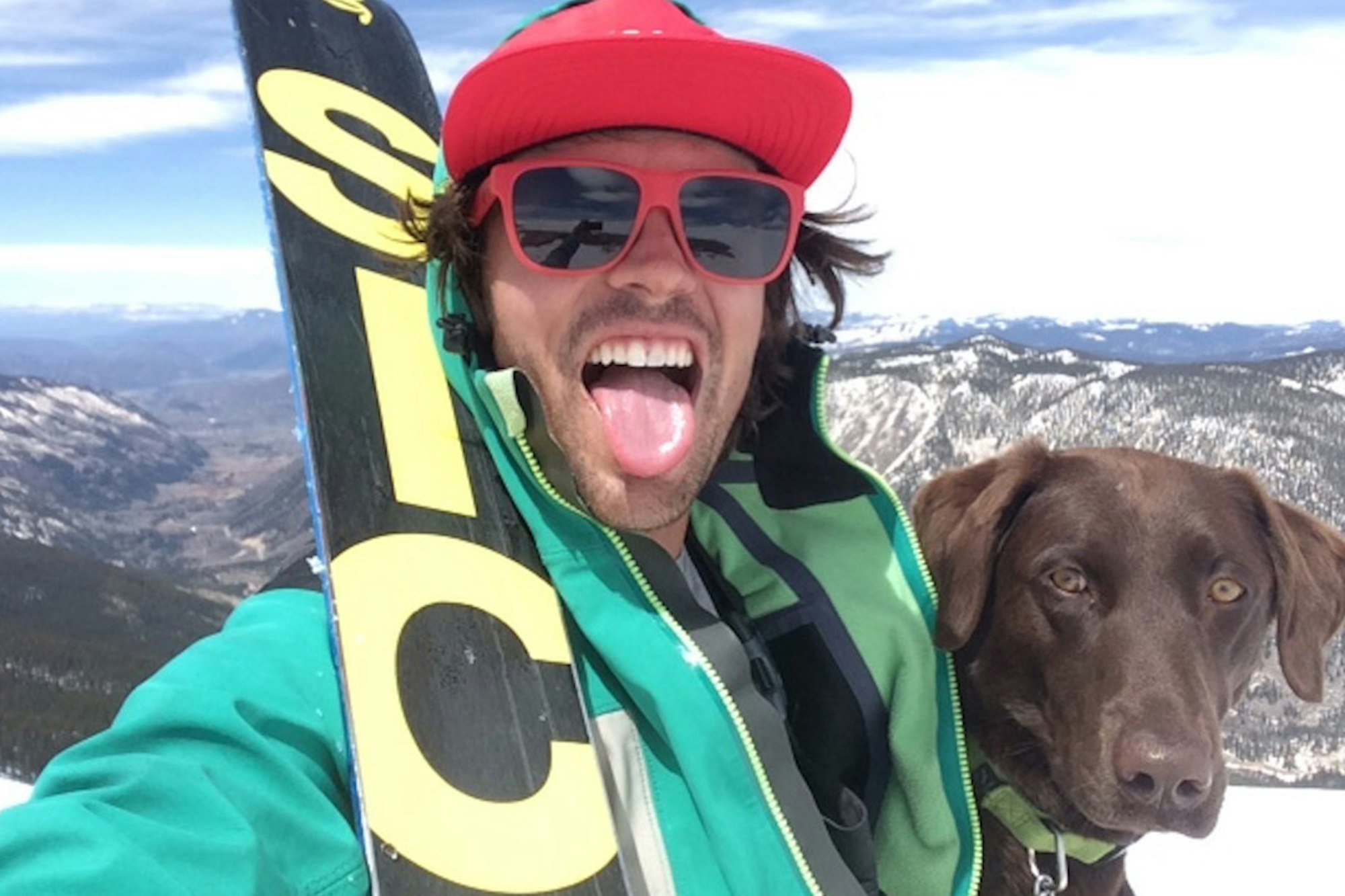 Pro Pets: Meet Colter Hinchliffe's four-legged ski partner, Juco