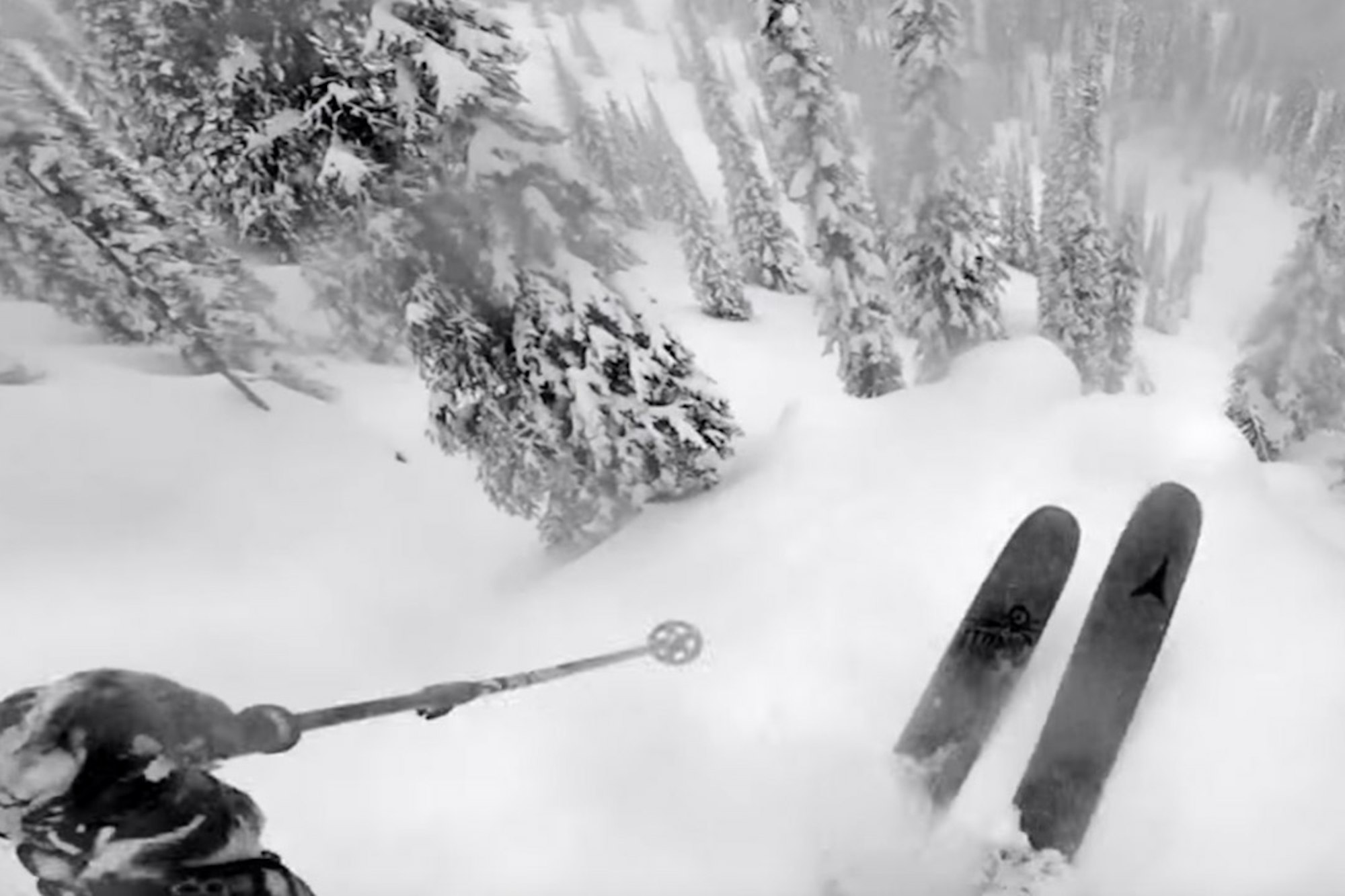Lucas Stål Madison displays a skiing formula you've never seen before