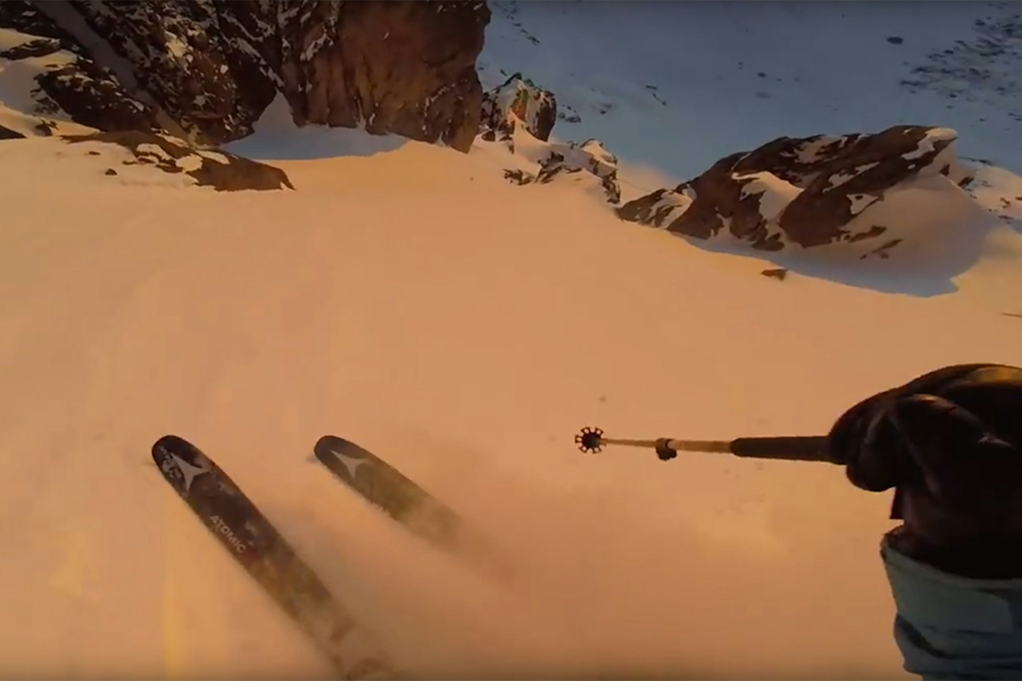 Sunrise skiing in Argentina goes off in the latest "South Lines" episode