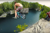 Cliff-diving on bikes, backcountry skiing and eight other videos for your Monday Morning Wake Up Call