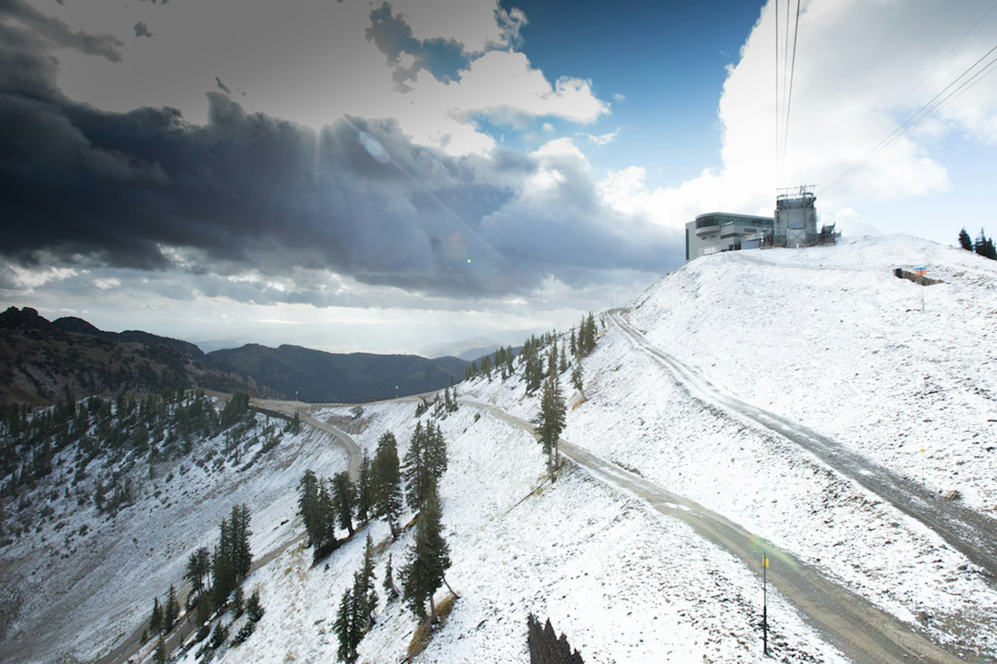 Snowbird joins in on the September snowfall fun