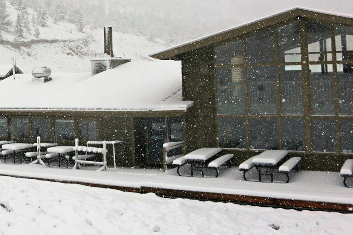 It's snowing in British Columbia, and we are AMPED