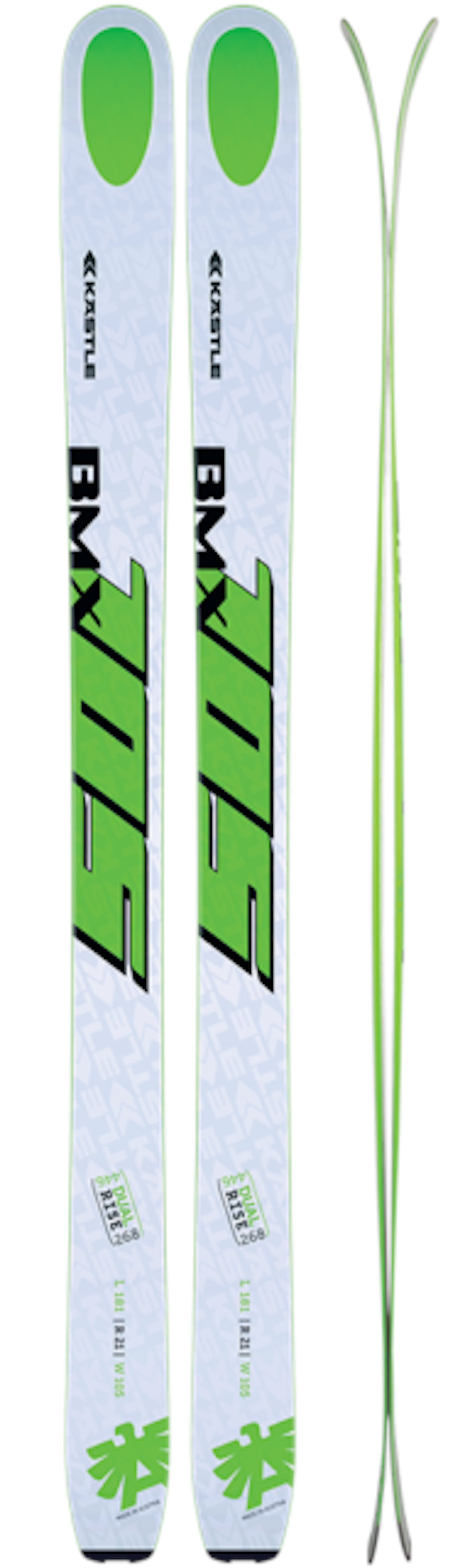 2017-Kastle-BMX105-HP-skis-review