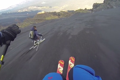 5 volcanoes to go see and ski right now