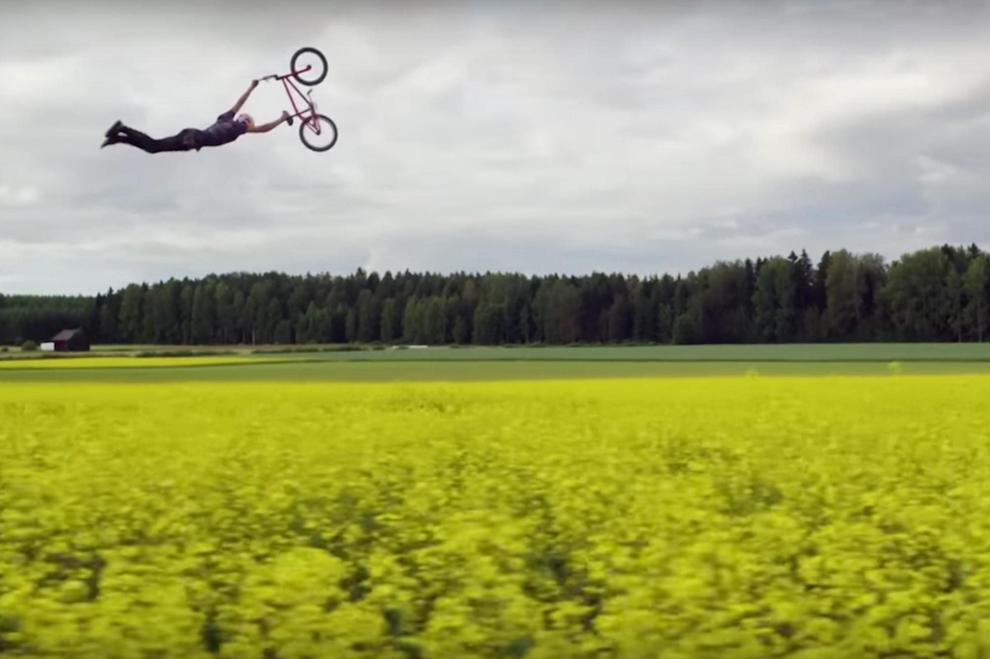 Absurd biking, Swiss skiing and 8 other videos for your Monday Morning Wake Up Call