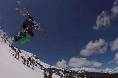 This 14-year-old is a way better park skier than you