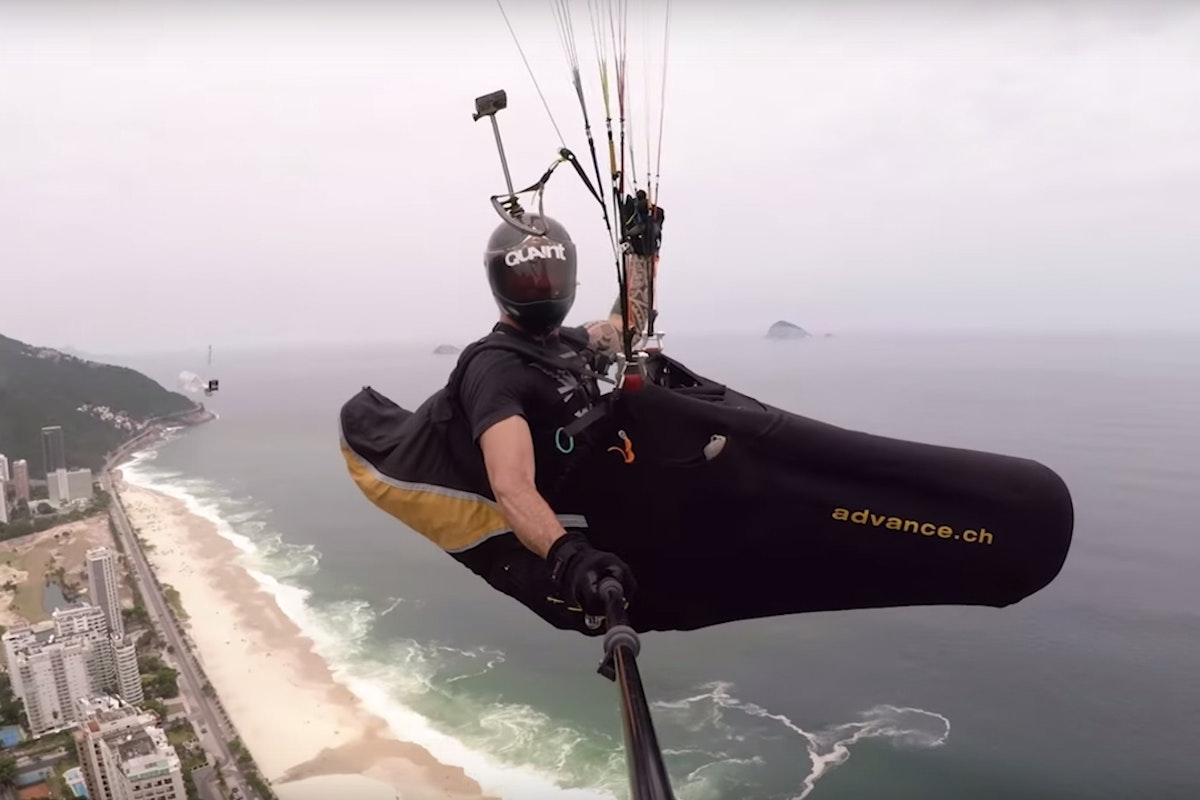 Brazilian paragliding, summer skiing and 8 other videos for your Monday Morning Wake Up Call