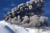 Volcano erupts behind Chile's Nevados de Chillán ski resort
