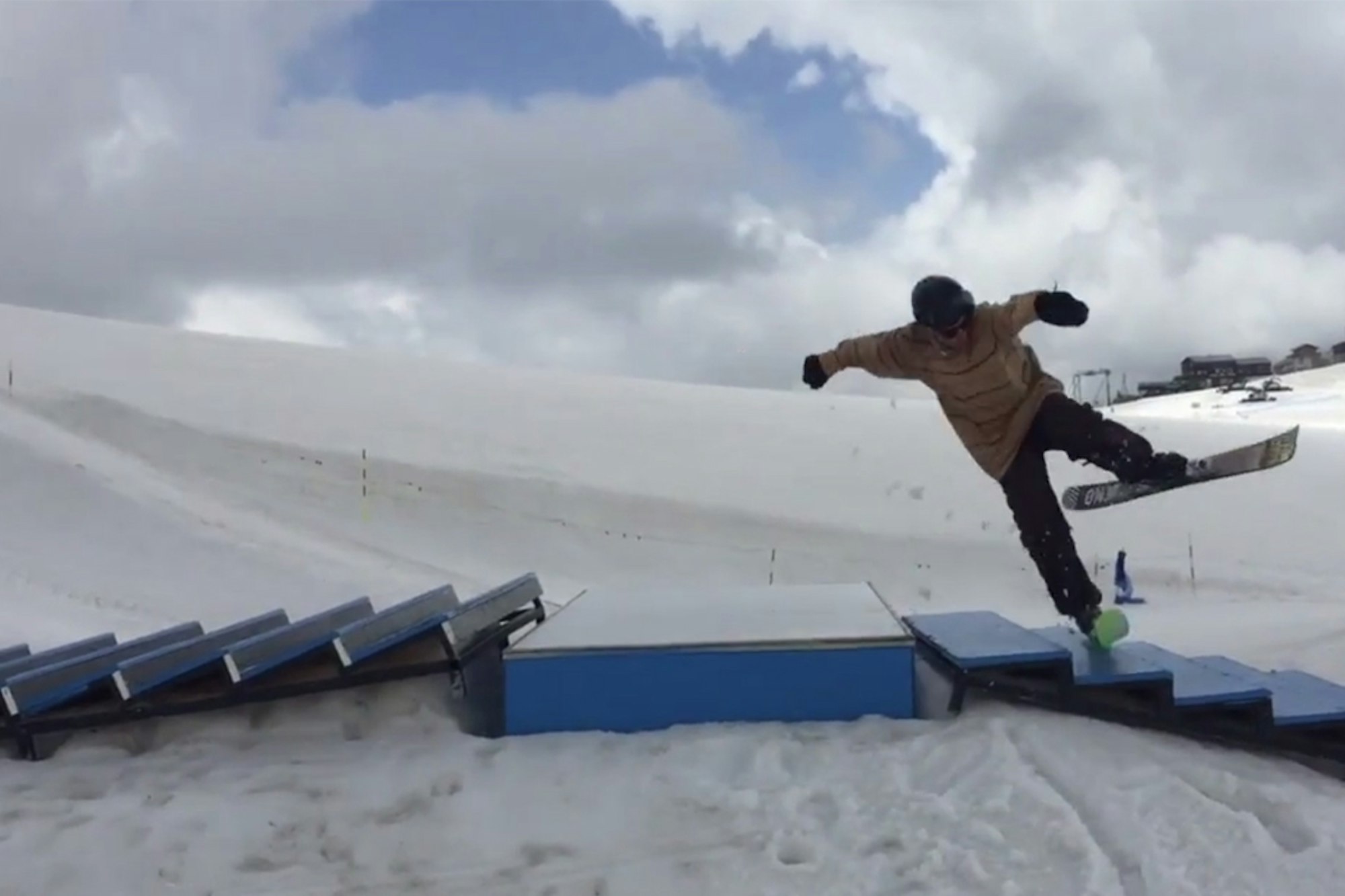 Creative skiing at its finest from The Bunch in Switzerland