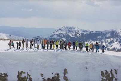 Teton Gravity Research got white girl wasted and made a movie for its 21st birthday
