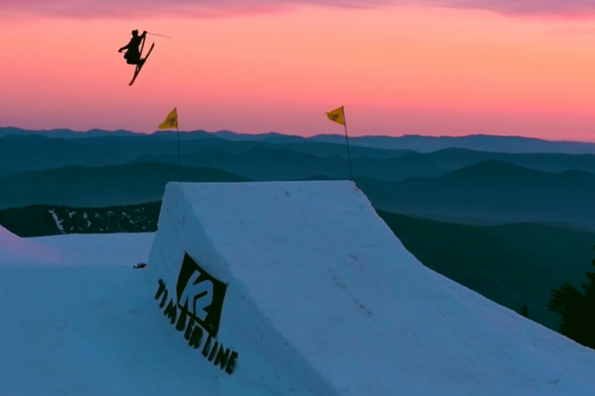 Squad Goals: K2 Skis Factory Team has a slushy throw down at Mt. Hood