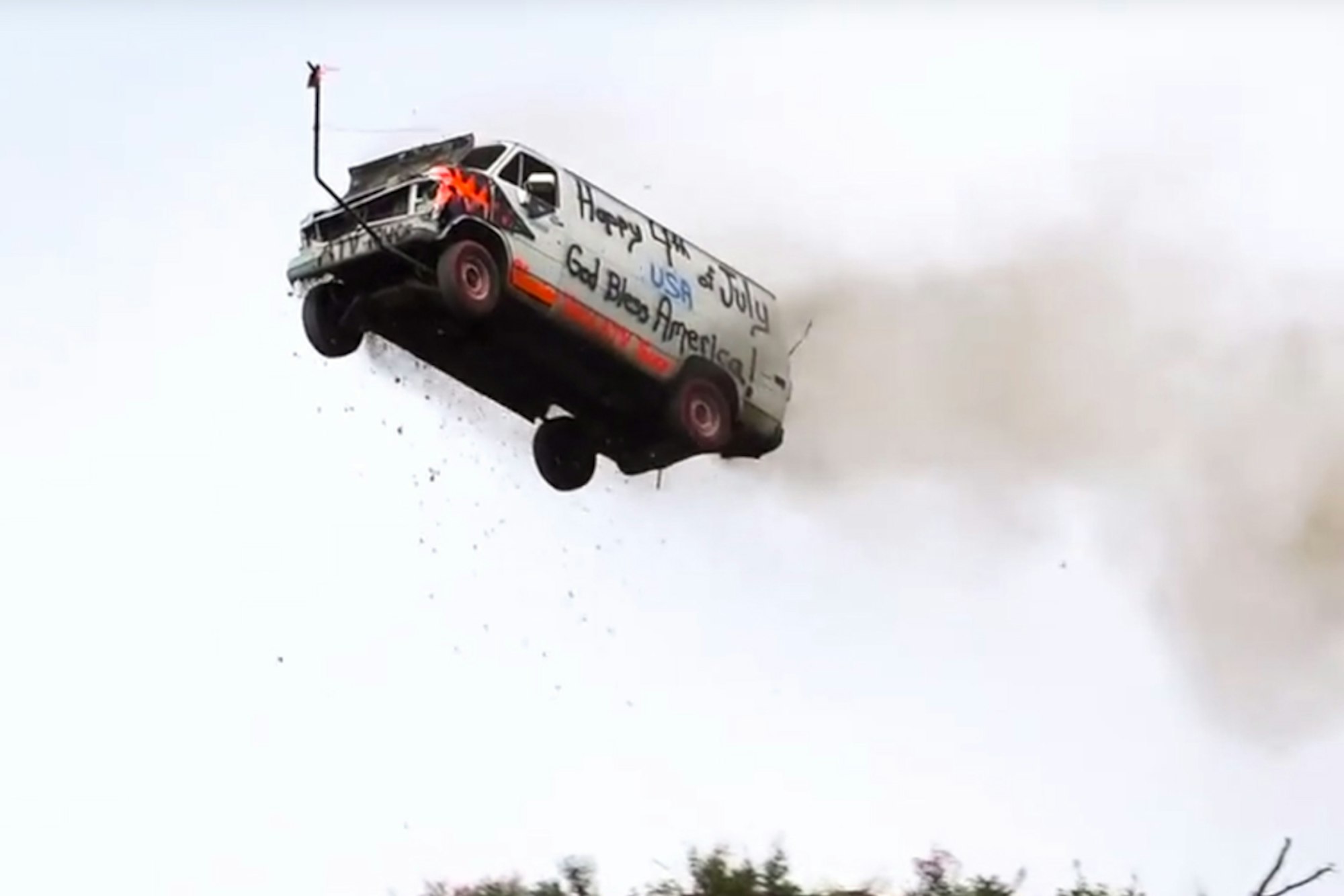 Flyin' vans, raw skateboarding and massive waterslides: 10 videos for your Monday Morning Wake Up Call