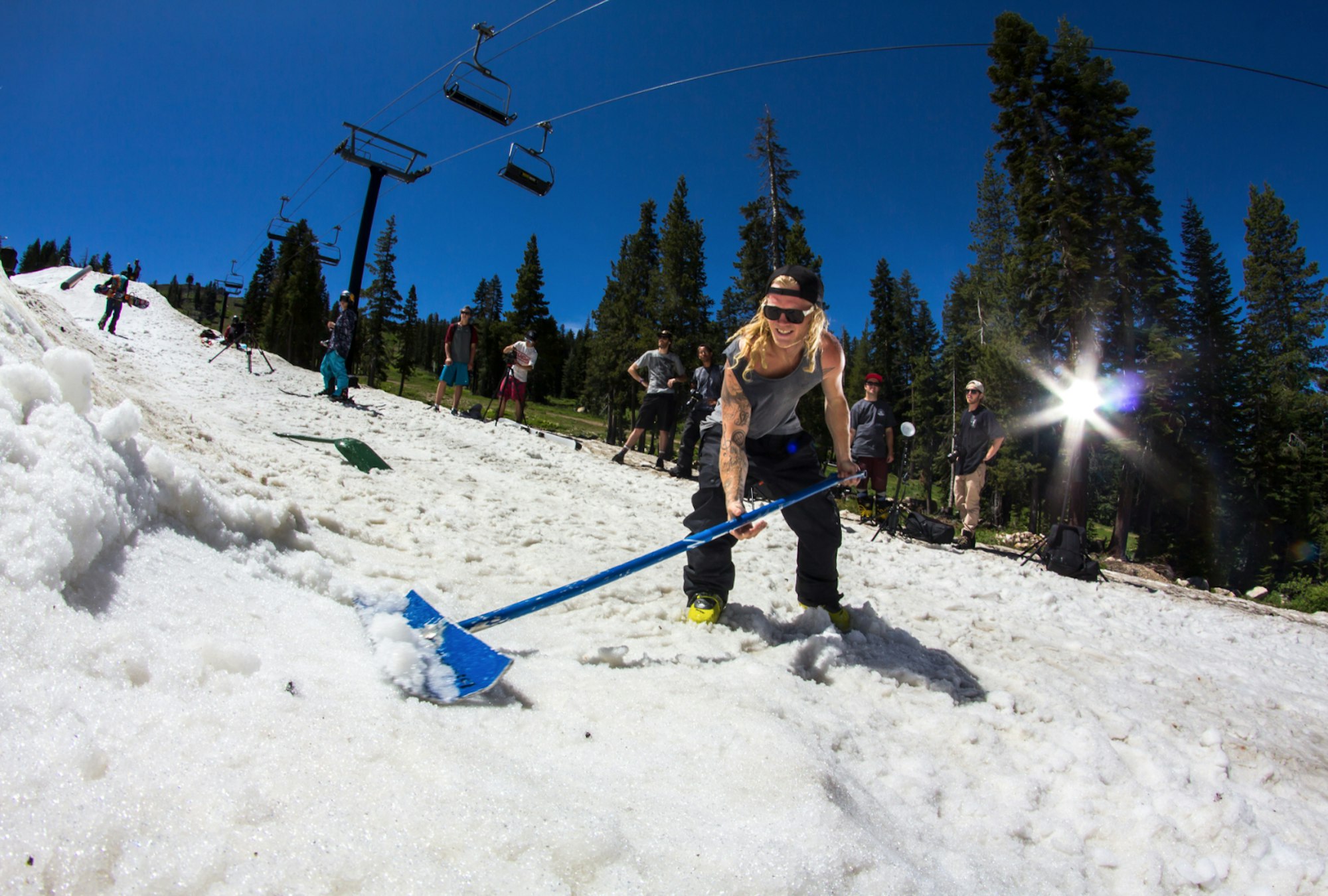 Woodward Tahoe can now make snow at any temperature, sparking environmental debate
