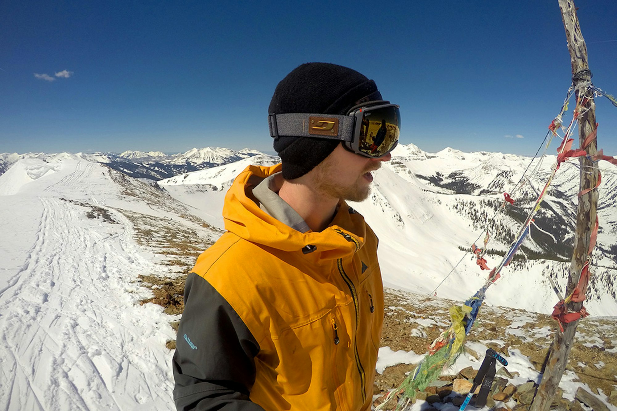 It's all about airflow; Julbo's Aerospace goggle performs on both the up and downhill