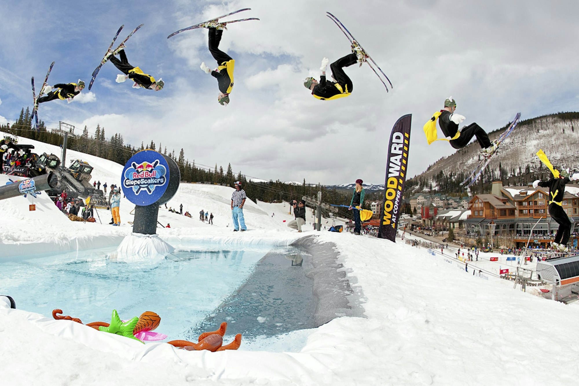 Slopestyle + pools = insanity; Red Bull SlopeSoakers hits Copper on April 16