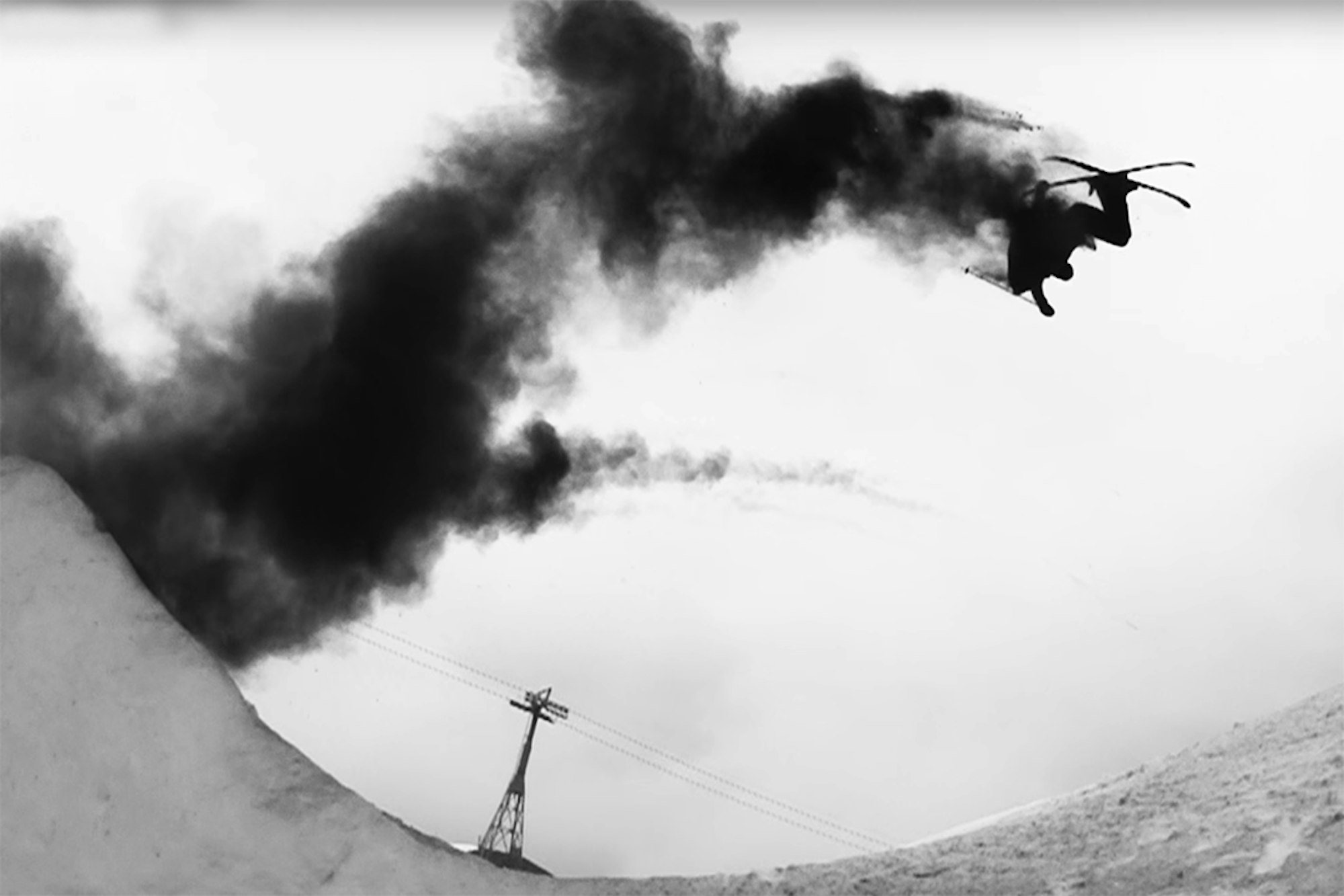 You’ve never seen "powder" skiing quite like this