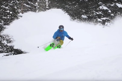 Watch Fujas, Moseley and Peterson crush 19 inches of pow at Snowbird