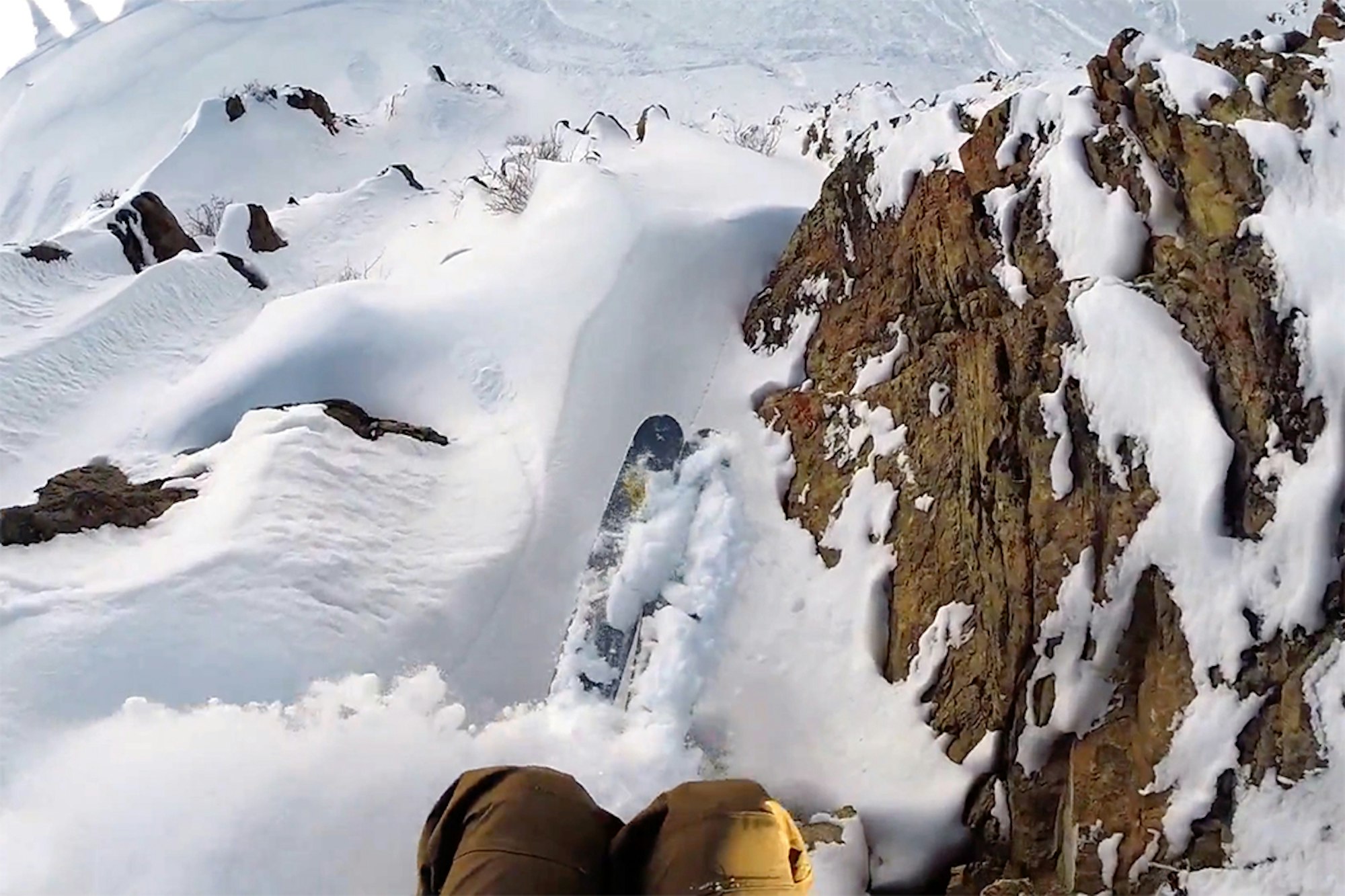 Pow-filled goodness; watch Drew Petersen tackle Crested Butte