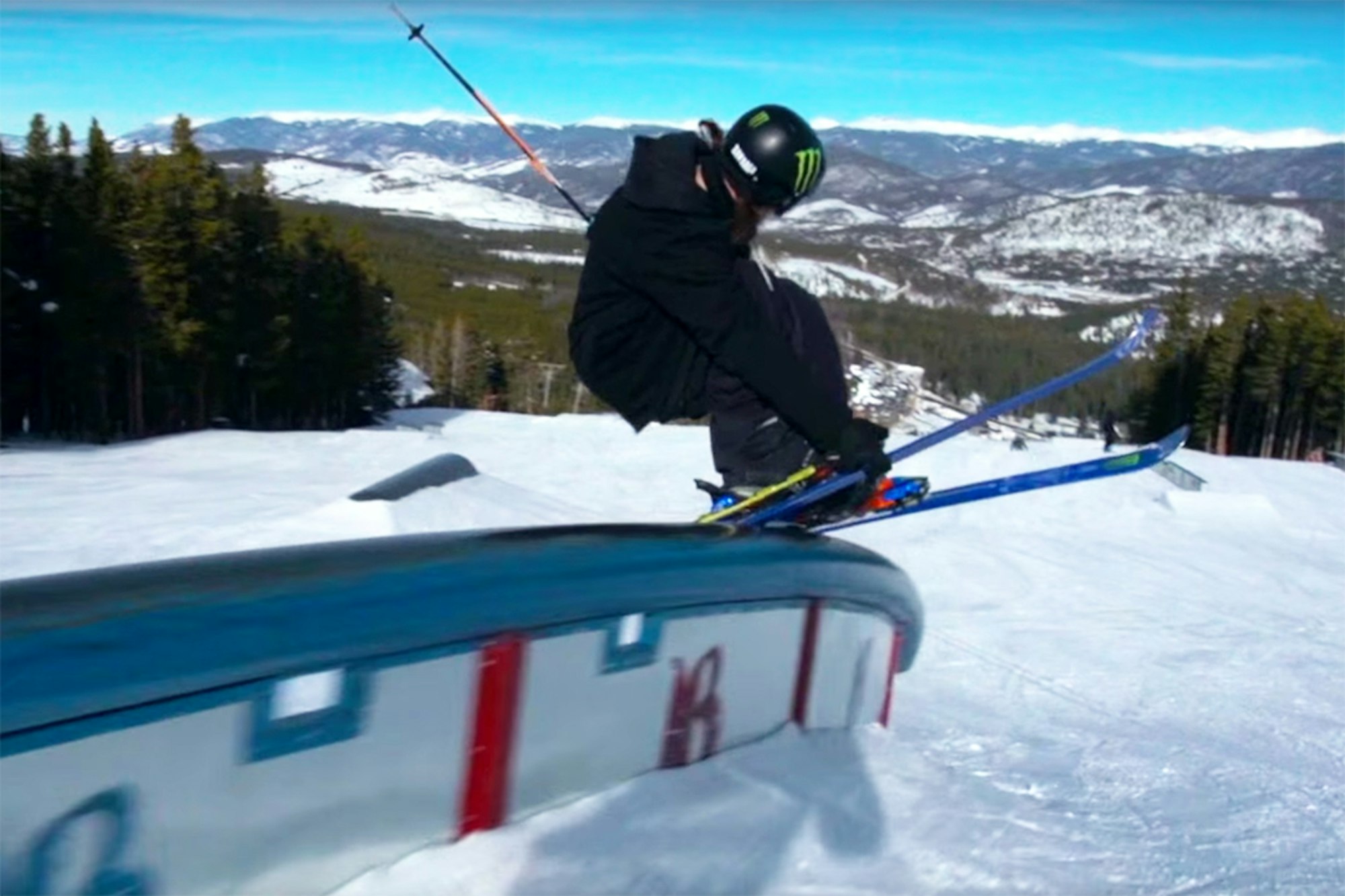 Watch James "Woodsy" Woods put a beatdown on the Breckenridge terrain parks