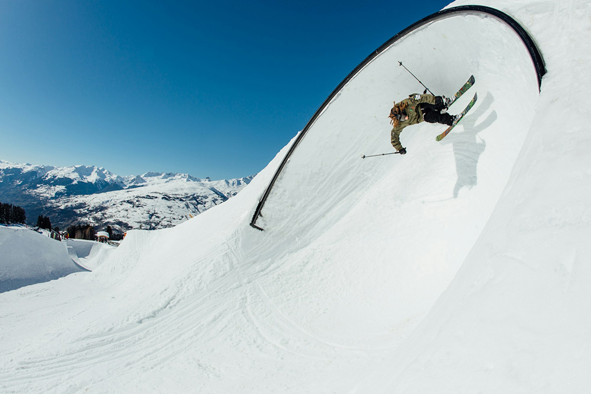 Sickest skatepark ever (made of snow); 44 images from 2016 B&E Invitational, Day 1