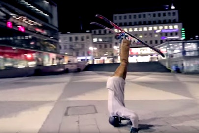 Real Skifi Episode 15 sees the crew shredding a snowless Stockholm