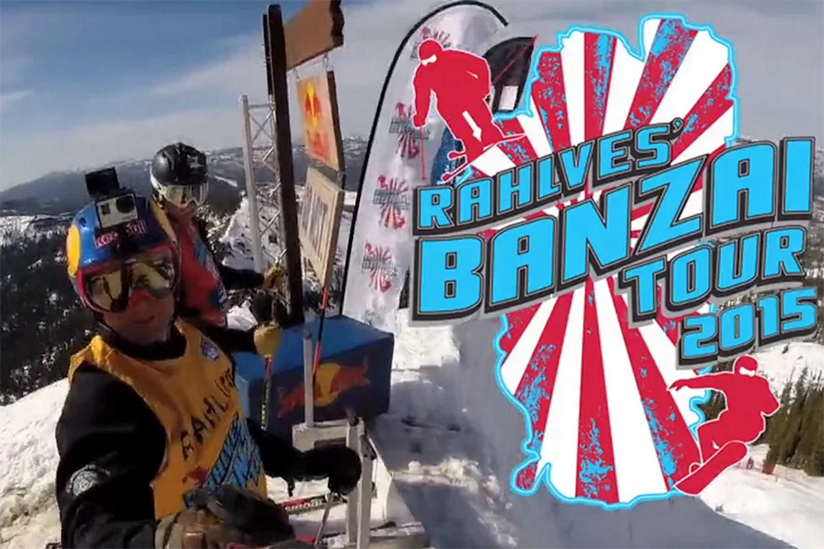 Go fast, take chances; Giro Sport Design joins the 2016 Rahlves Banzai Tour