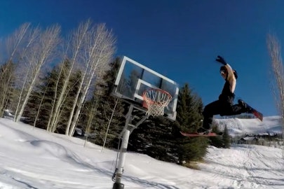 NBA Ski Dunk Championships is best thing since T-Hall's trick shots