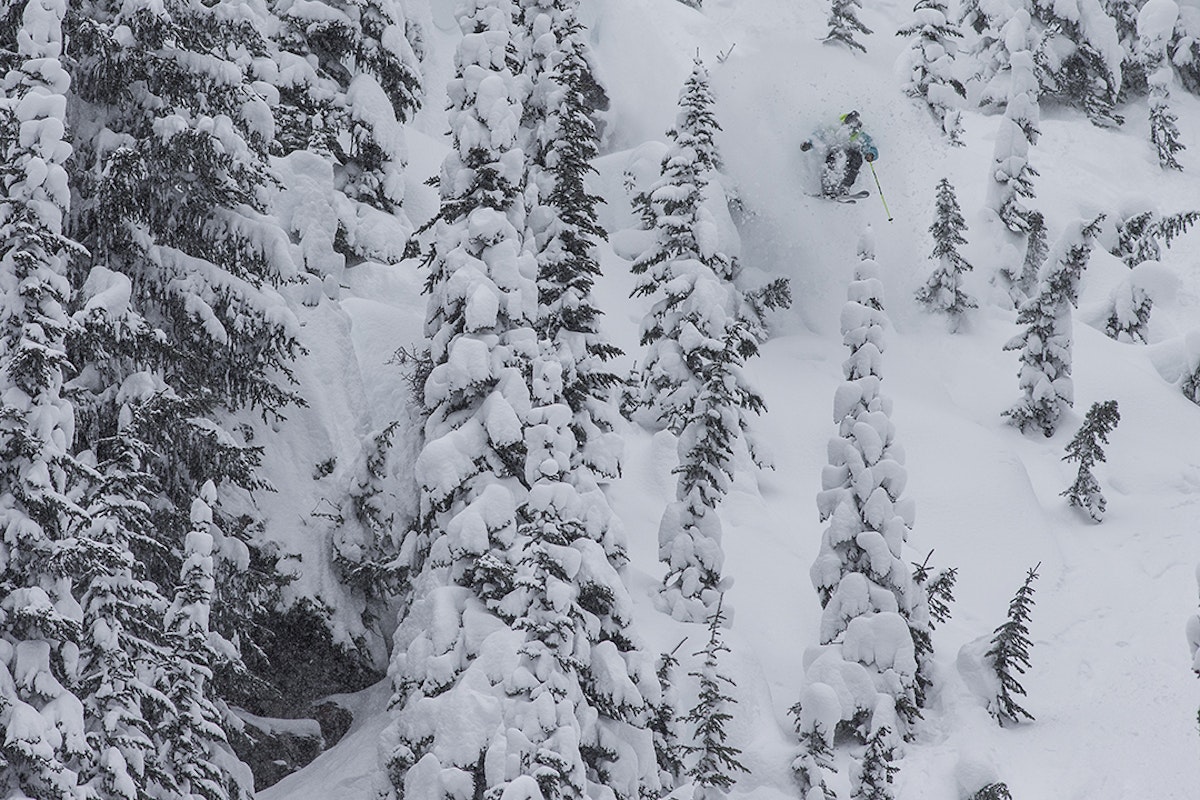 Gallery: Red Bull Cold Rush athletes score a deep pow day following slopestyle cancellation