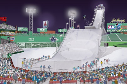 Polartec Big Air at Fenway Park, By The Numbers