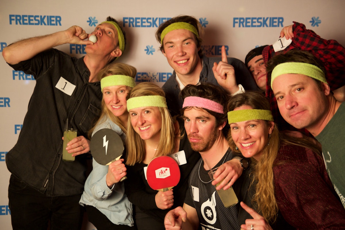 FREESKIER FEST strikes again, this time with insane ping pong party